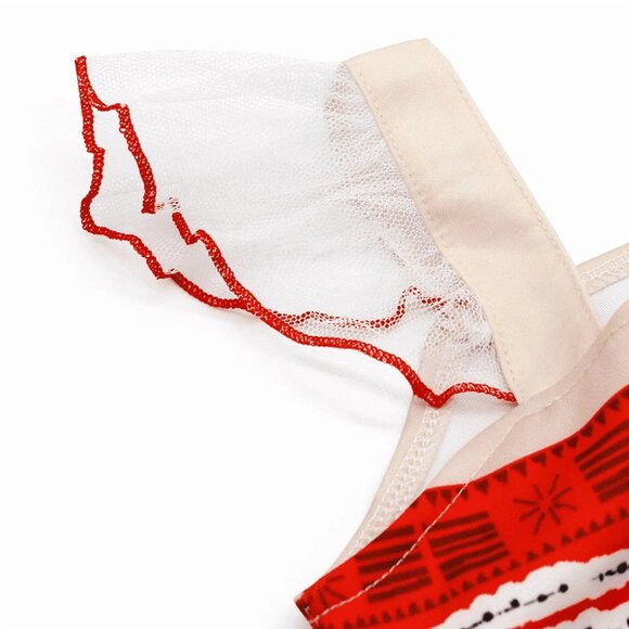 Moana Dress & Accessories -  3T - Picture 6 of 9